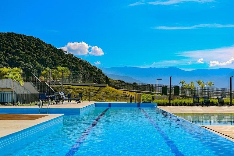 Lindo apto no maior condomínio da Praia Grande em Ubatuba DN