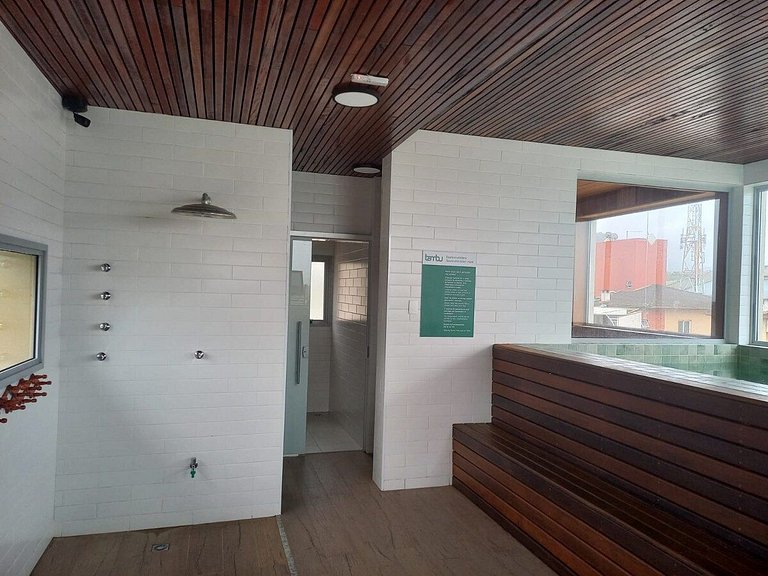 Apartamento com jacuzzi e vista mar Bambu 083