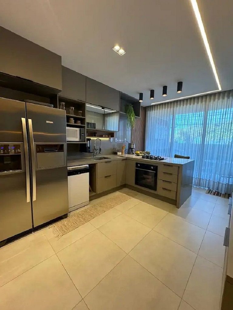 Apartamento com jacuzzi e vista mar Bambu 083