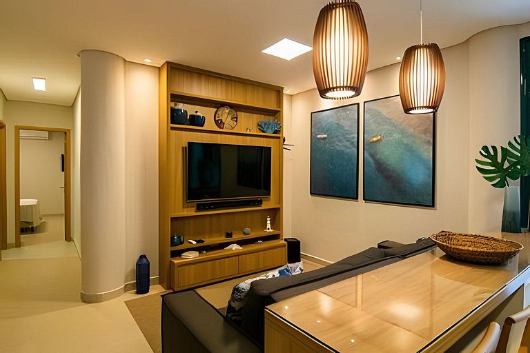 Apartamento no maior condomínio da Praia Grande em Ubatuba D