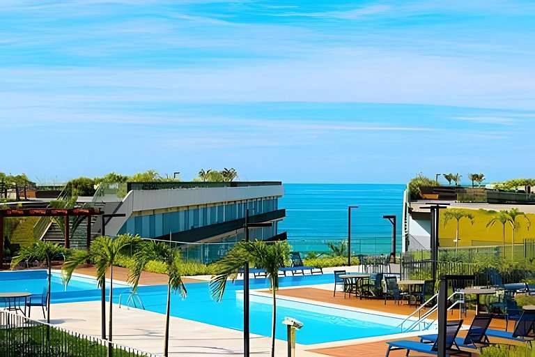 Apartamento no maior condomínio da Praia Grande em Ubatuba D