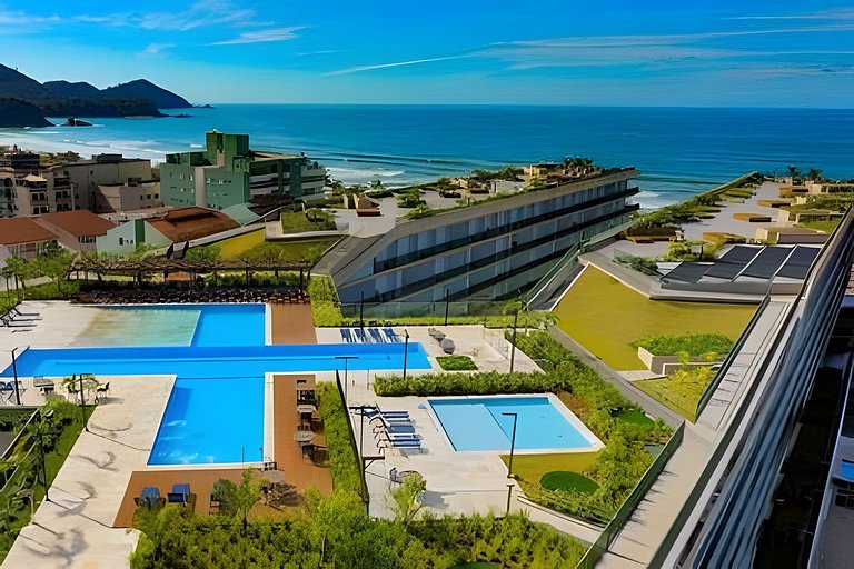 Lindo apto no melhor condomínio de Ubatuba 059