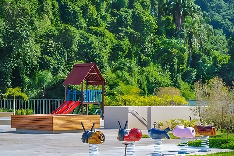 Apartamento no maior condomínio da Praia Grande em Ubatuba D