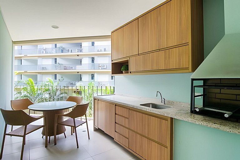 Apartamento no maior condomínio da Praia Grande em Ubatuba D