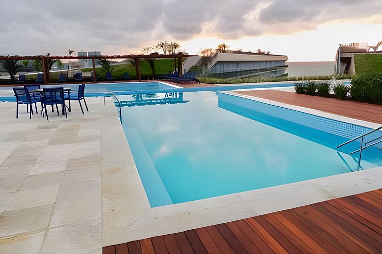 Apartamento no maior condomínio da Praia Grande em Ubatuba D