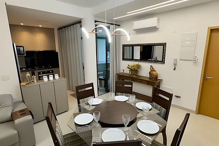 Apartamento no maior condomínio da Praia Grande em Ubatuba D