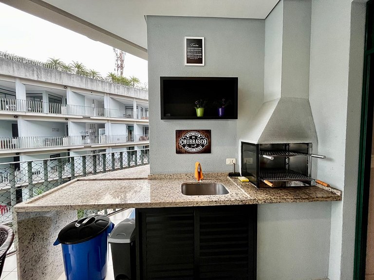 Lindo apto no maior condomínio da Praia Grande em Ubatuba DN