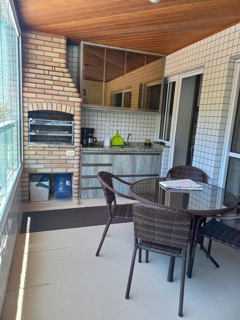 Apartamento encantador com churrasqueira 058