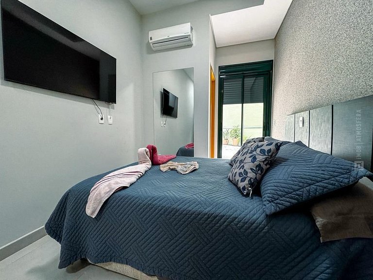 Apartamento com jacuzzi no Reserva DNA 104