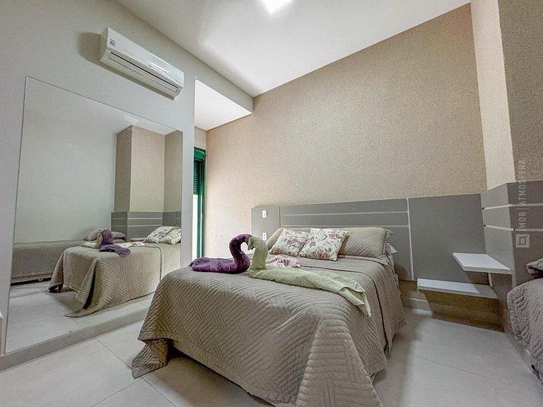 Apartamento com jacuzzi no Reserva DNA 104