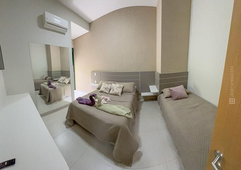 Apartamento com jacuzzi no Reserva DNA 104