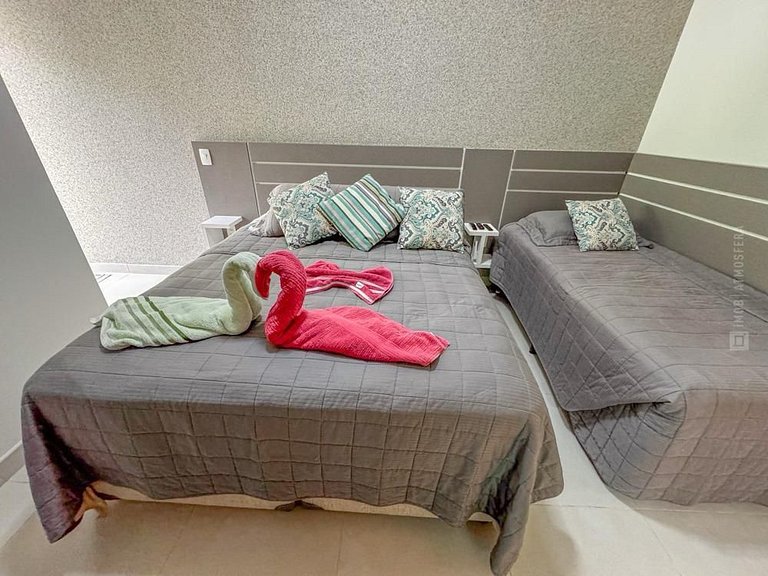 Apartamento com jacuzzi no Reserva DNA 104