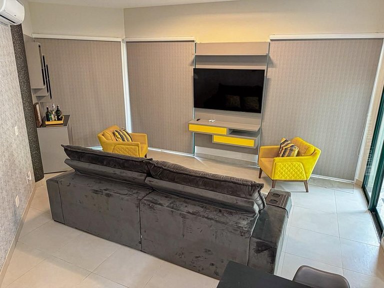 Apartamento com jacuzzi no Reserva DNA 104