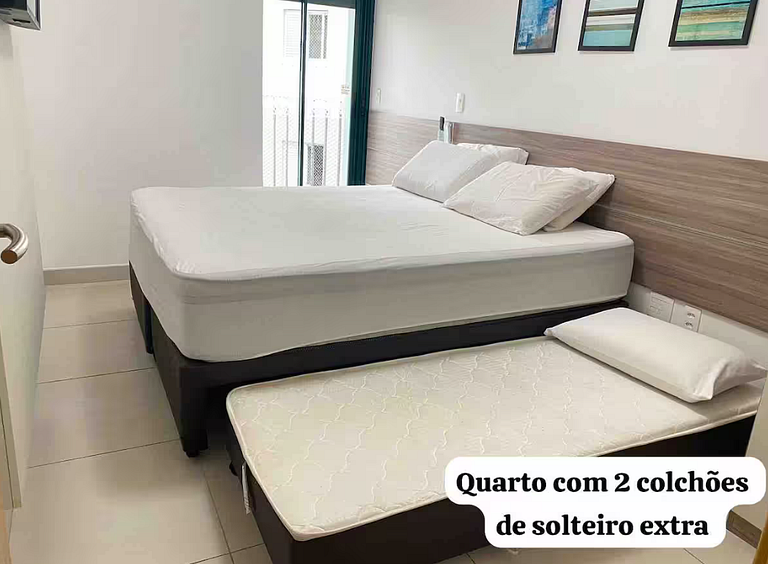 Lindo apartamento de 1 suíte DNA 110