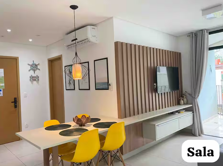 Lindo apartamento de 1 suíte DNA 110