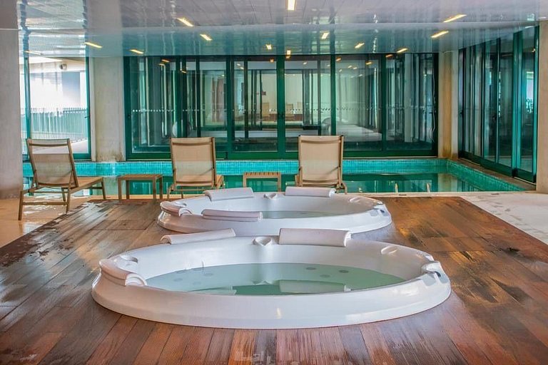 Apartamento com jacuzzi no Reserva DNA 104