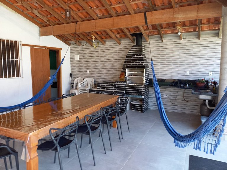 Linda casa com churrasqueira em Ubatuba 116