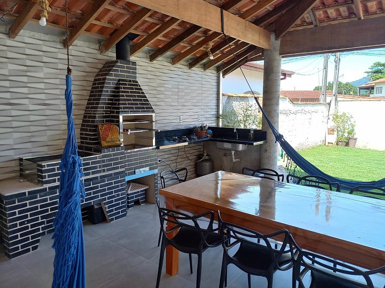 Linda casa com churrasqueira em Ubatuba 116