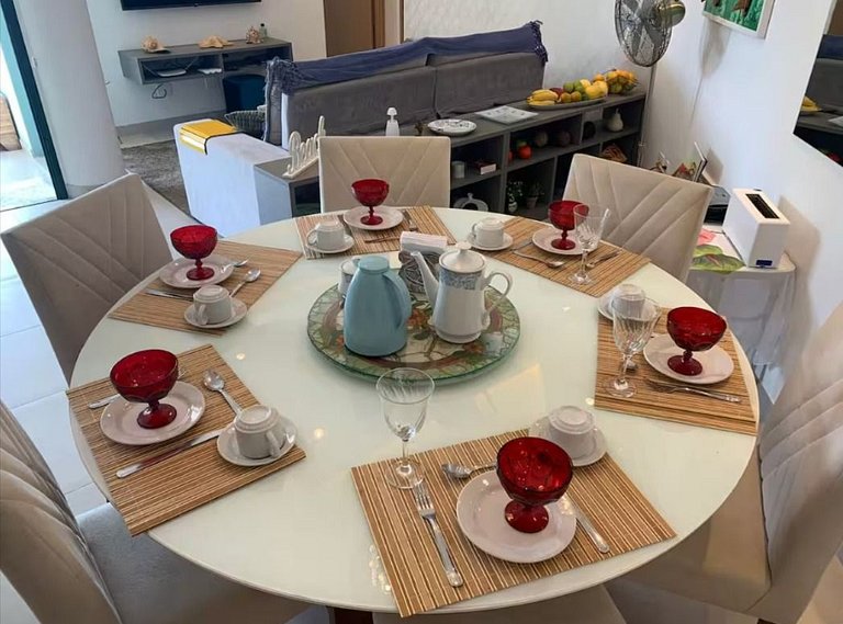 Apartamento 2 suítes - Reserva DNA 063 - vista mar
