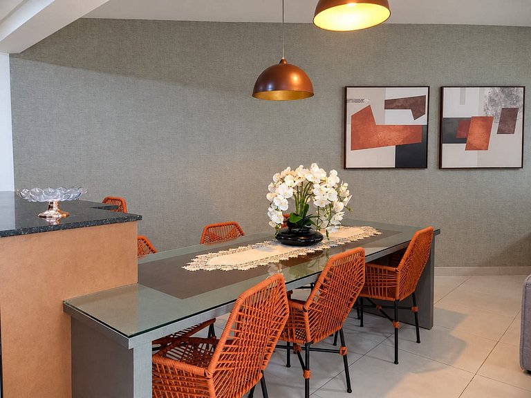 Apartamento 3 suítes - Reserva DNA 108 - Frente mar